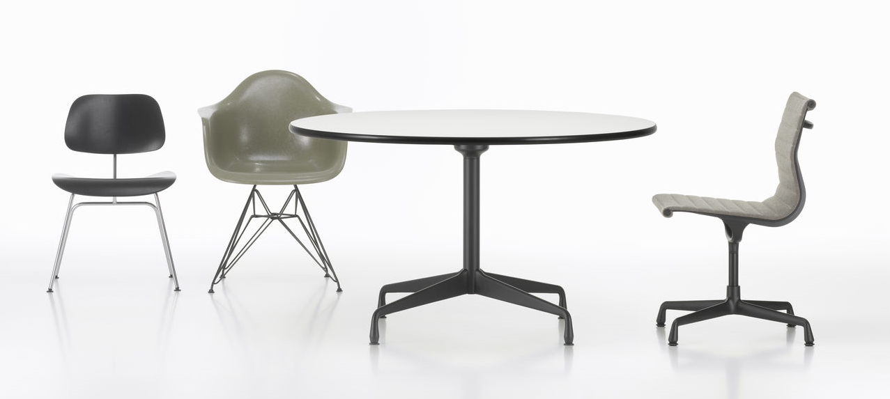 Eames Segmented Table Dining round dining table Vitra