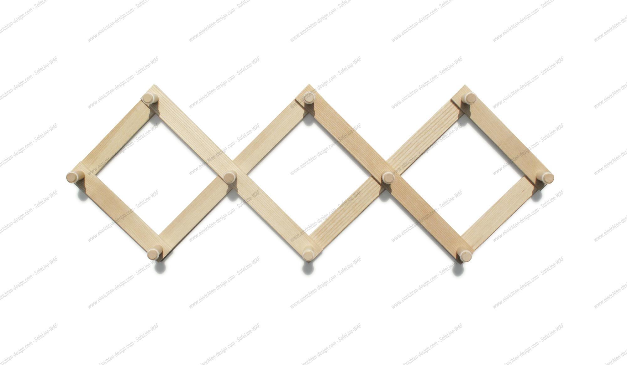 Wall coat rack Lia Side by Side SINGLE PIECES