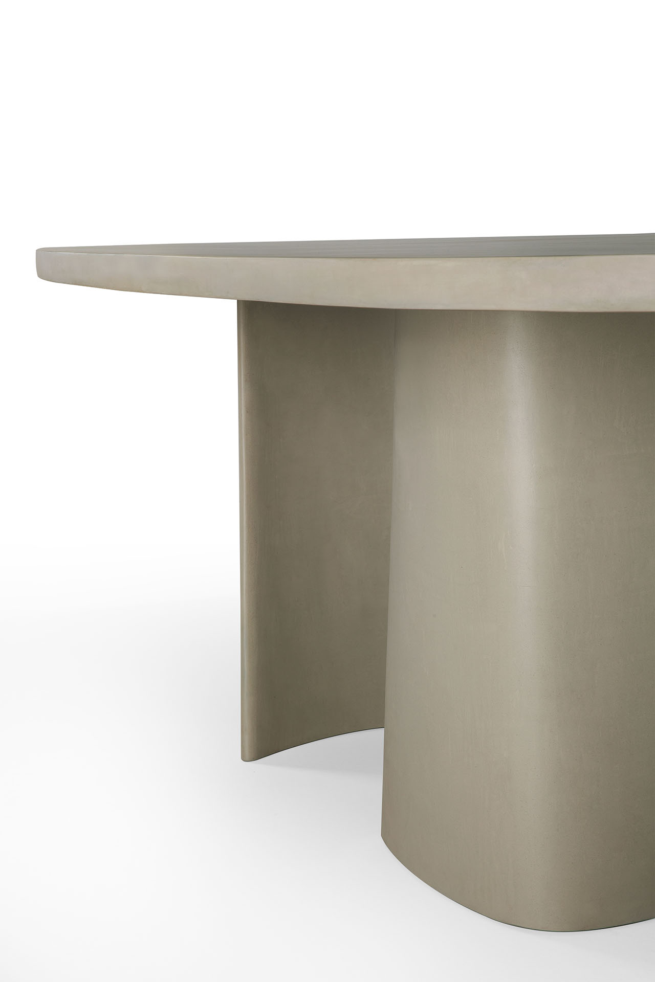 Canyon dining table outdoor concrete Ethnicraft