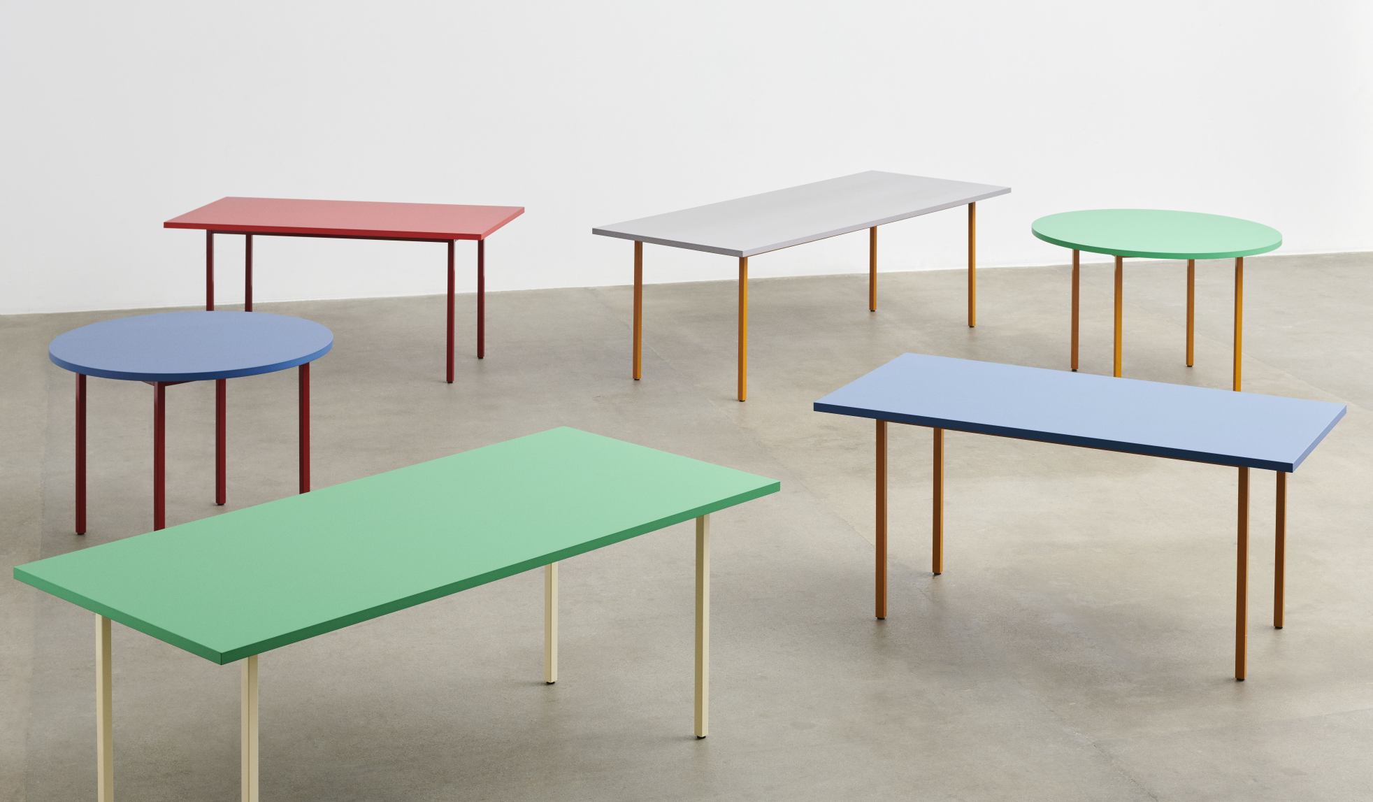  Two Colour Table Table Length 200 cm Hay