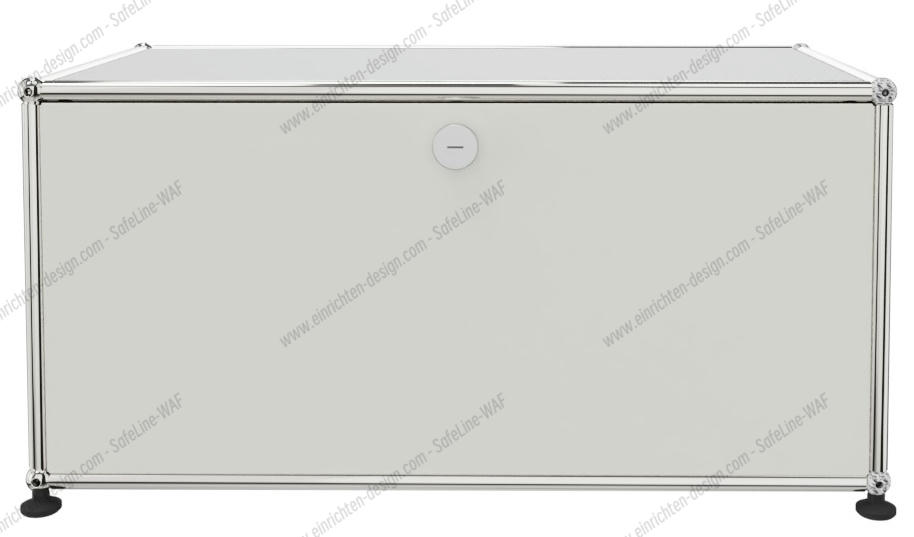 USM Haller Lowboard 1 Flap Pure white - FAST DELIVERY