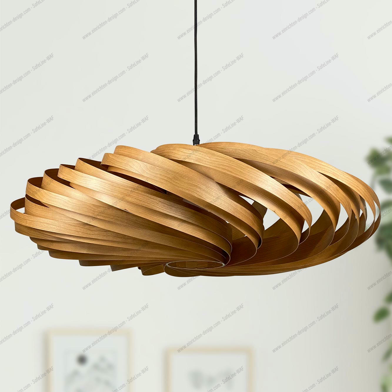 Veneria Pendant lamp Ø70 cm Cherry tree Gofurnit