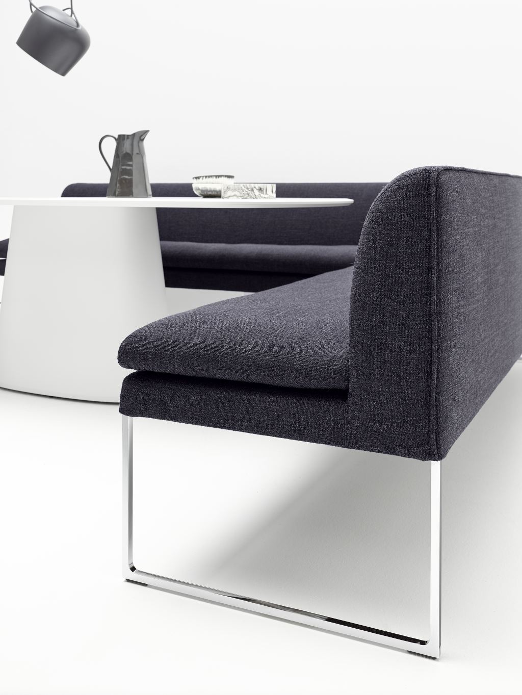 Mell Upholstered Bench Cor