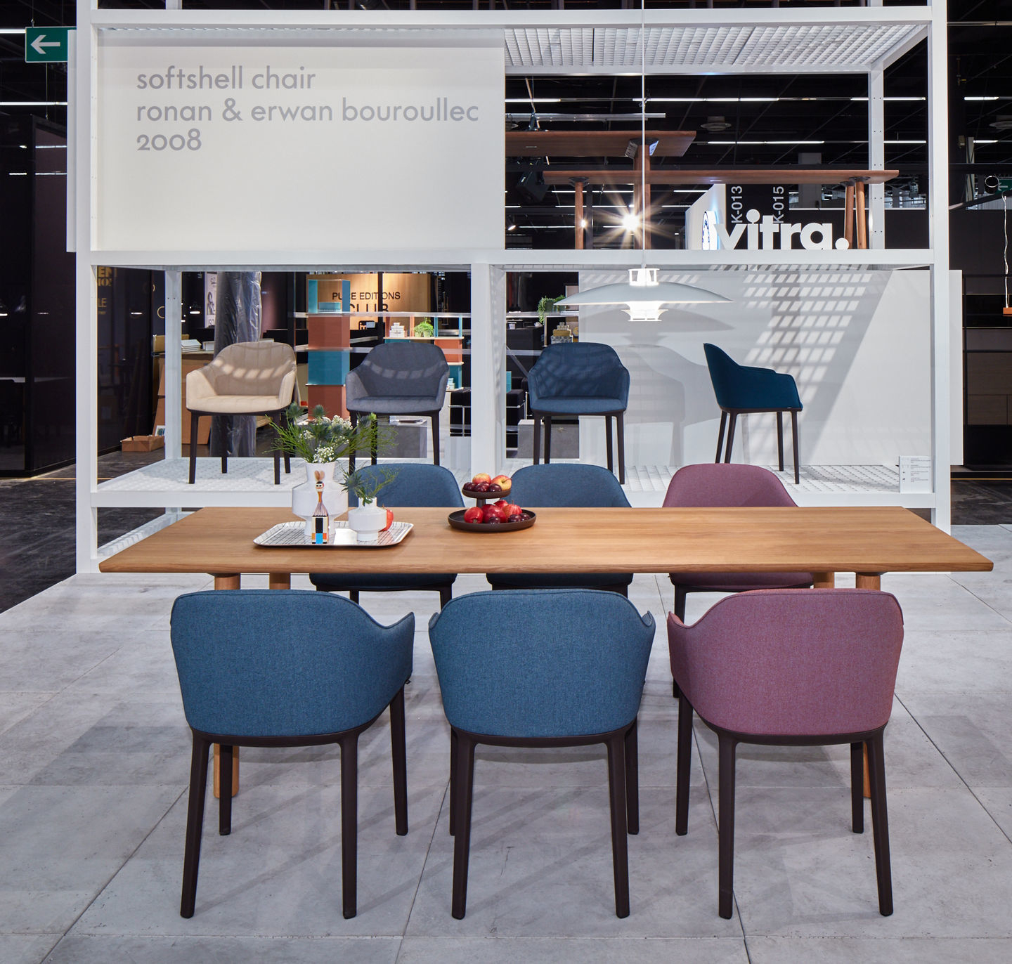 Softshell Chair Four-legged Chair Vitra