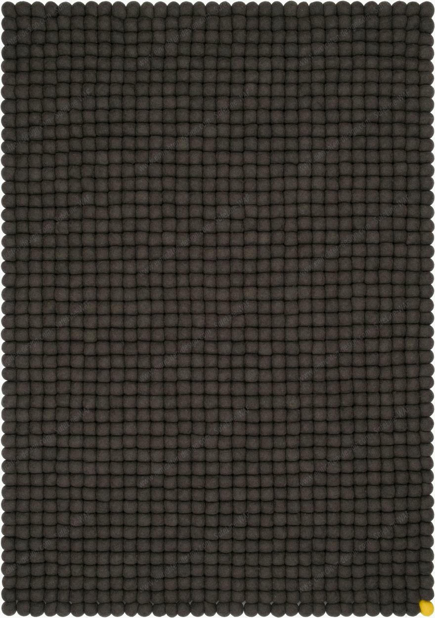 Big One Rectangular Felt carpet 180 x 260 cm myfelt Anthracite