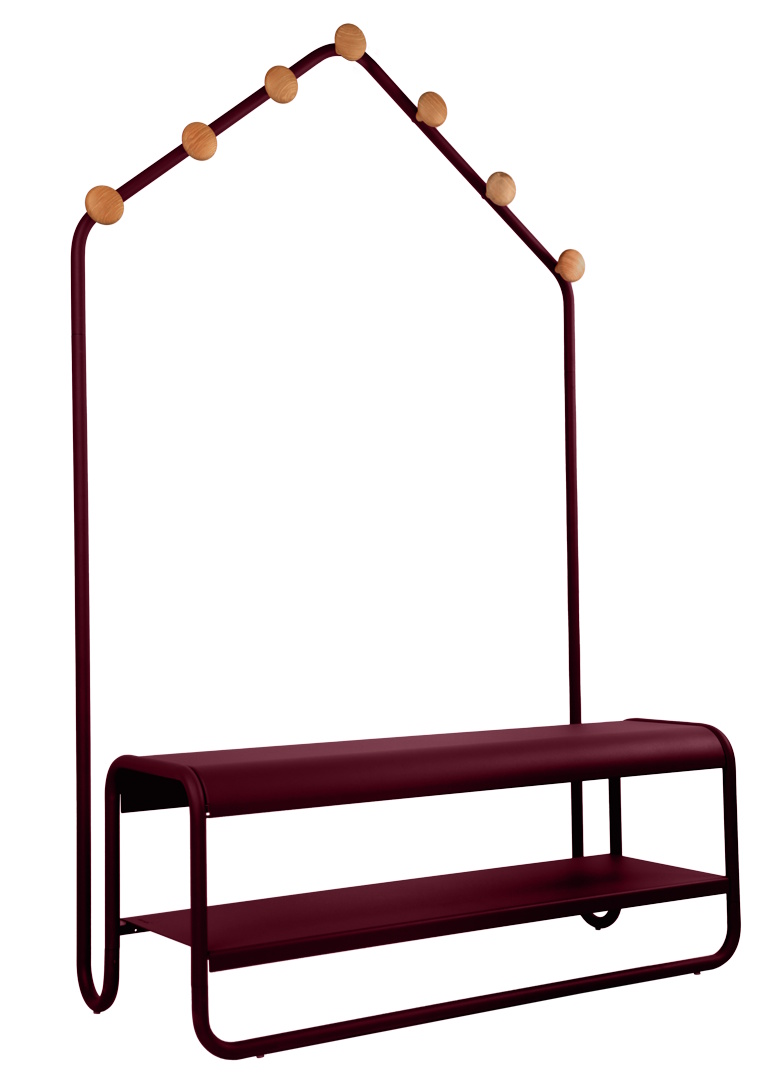 Funambule Coat rack bench Indoor Fermob