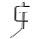 Table clamp black