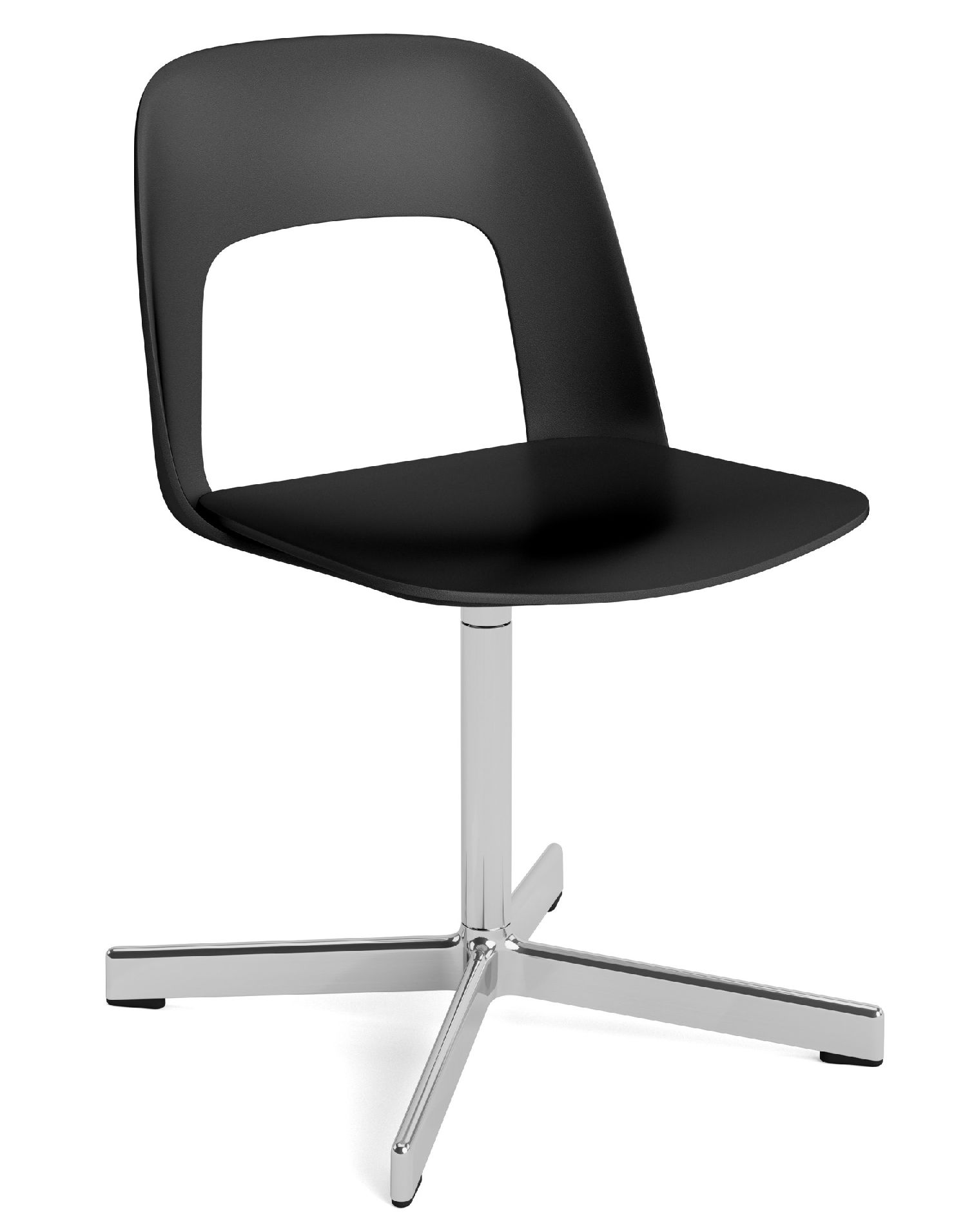 Layout Side Chair 131 4-star swivel base chair Hay  