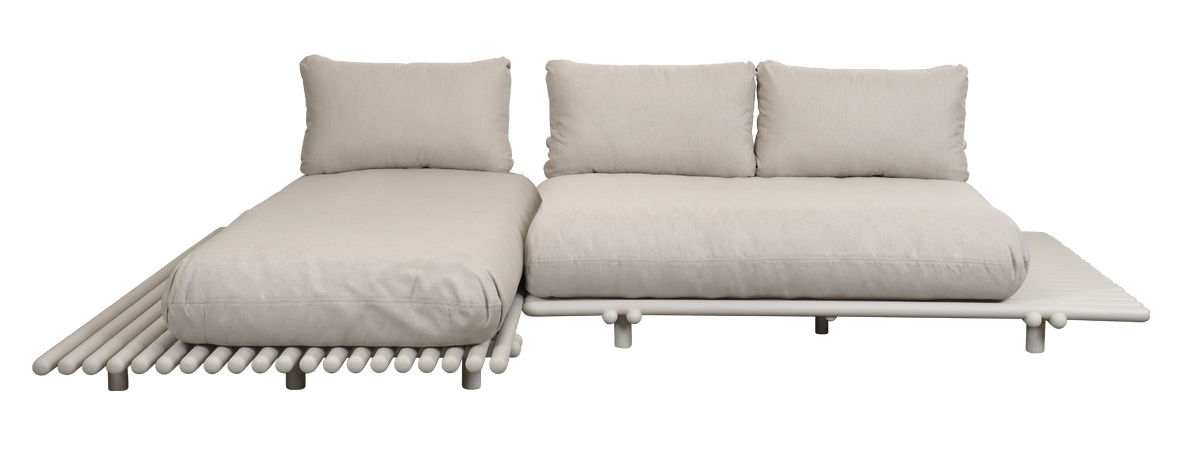 Sticks Platform Sofa with chaise longue Outdoor Cane-Line
