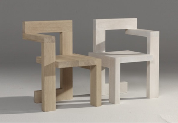 Steltman chair Spectrum Solid oak, black stained, matt lacquered