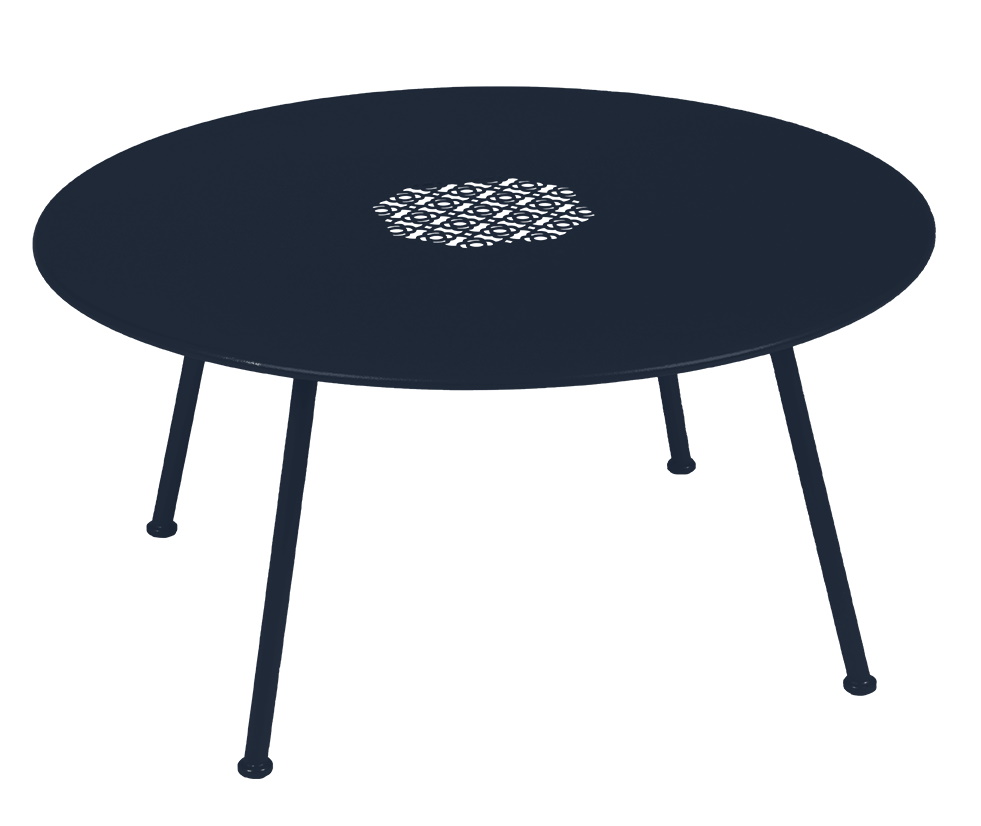 Lorette Low Outdoor Side Table / Coffee Table Ø 80 cm Fermob 