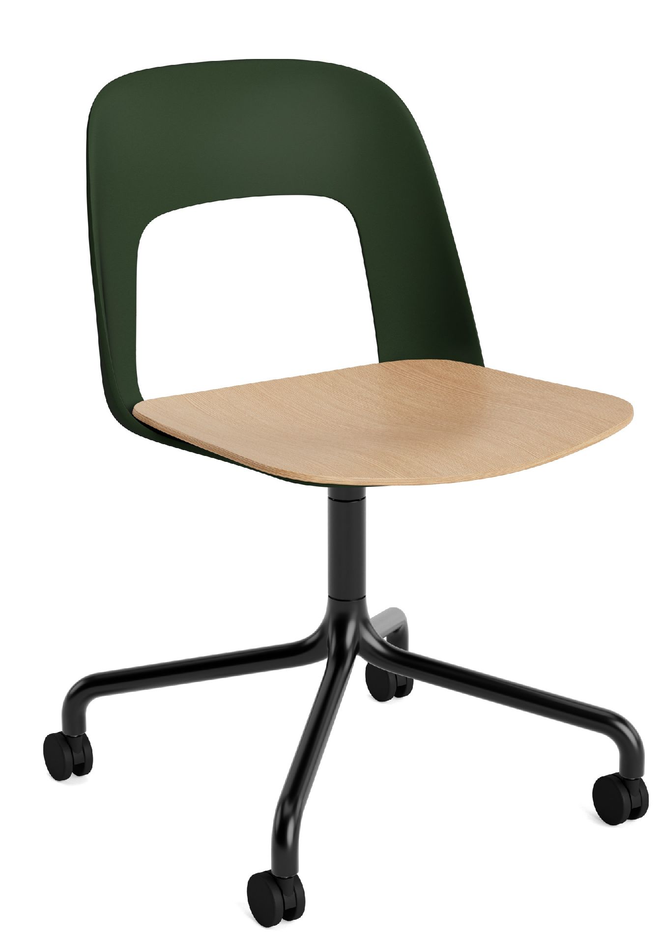 Layout Side Chair 162 4-star swivel chair Hay 