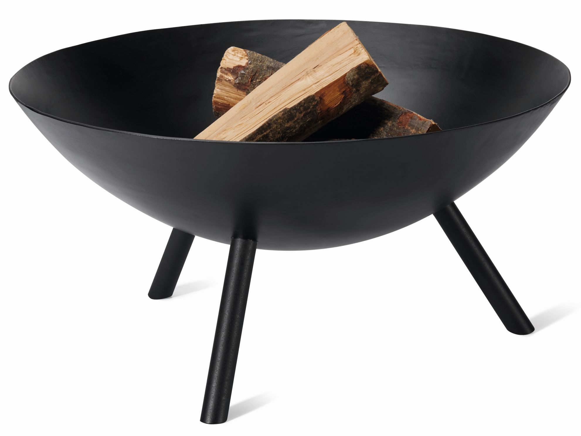 Flames complete set fire bowl L, grill plate and tongs Philippi