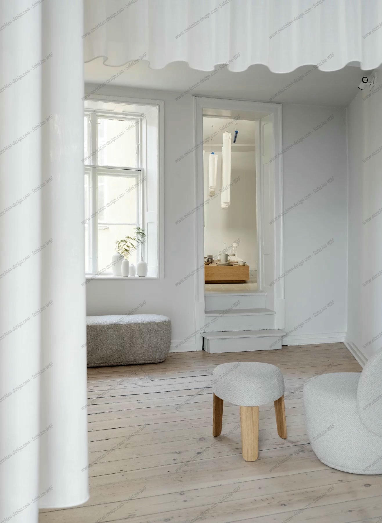 Kuon 2-seater sofa Blomus Boucla - Shitake 