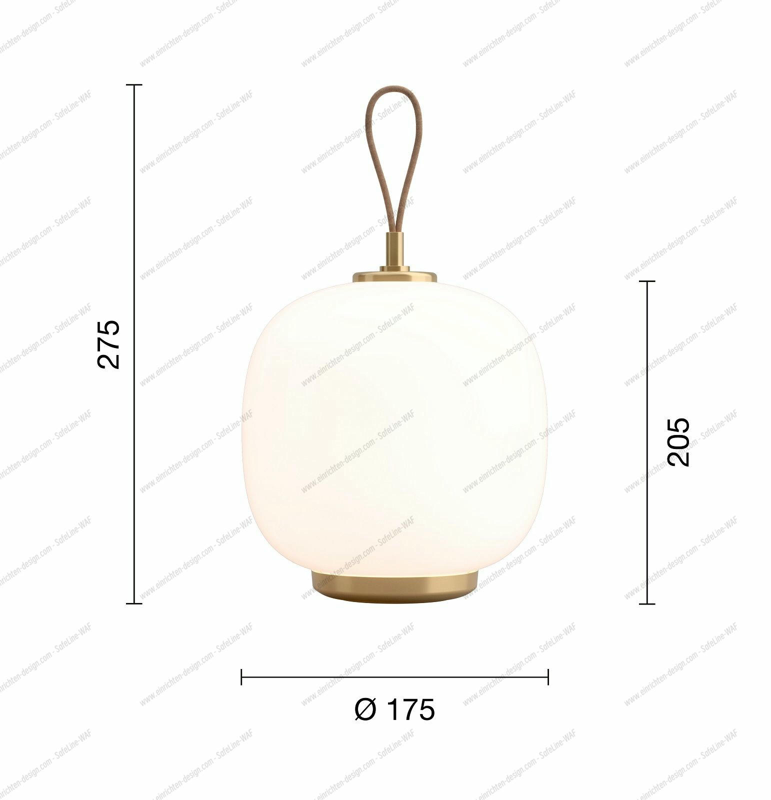 VL 45 Radiohus Portable table lamp / rechargeable lamp Louis Poulsen