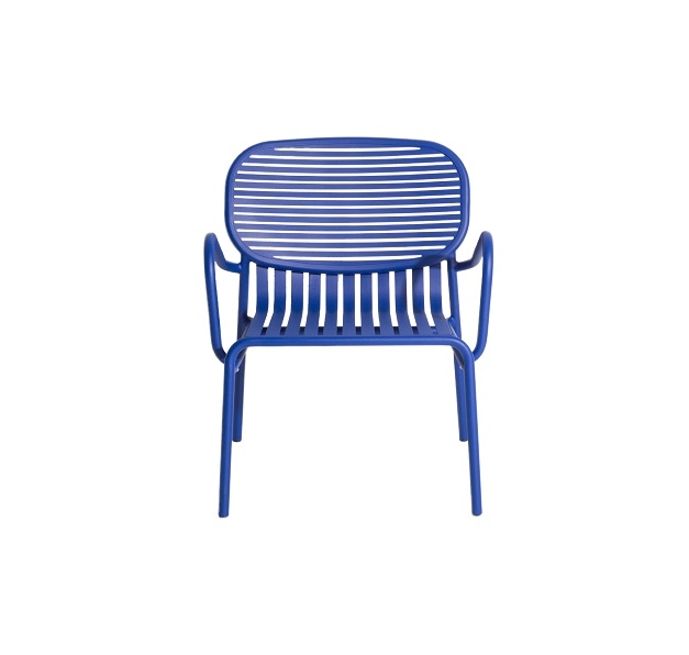 Week-End Garden Armchair Petite Friture Blue