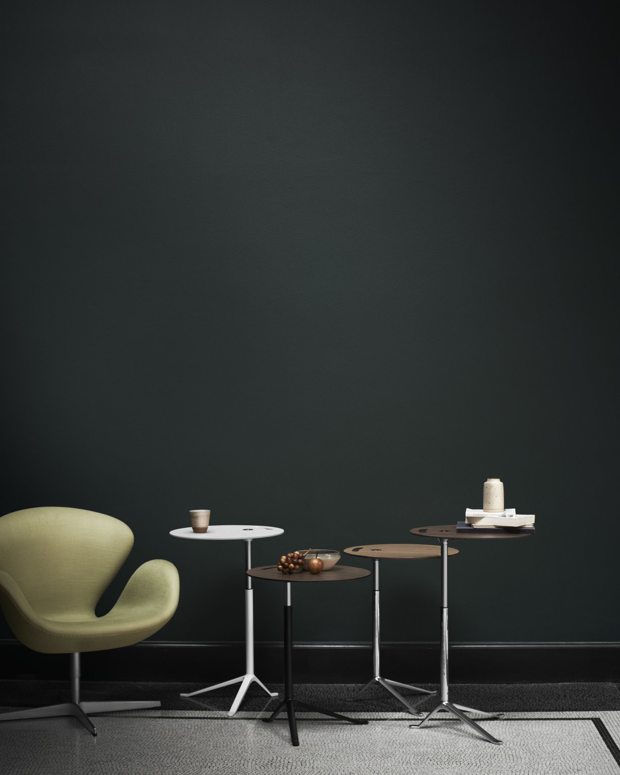 Little Friend Side Table without height Adjustment Fritz Hansen