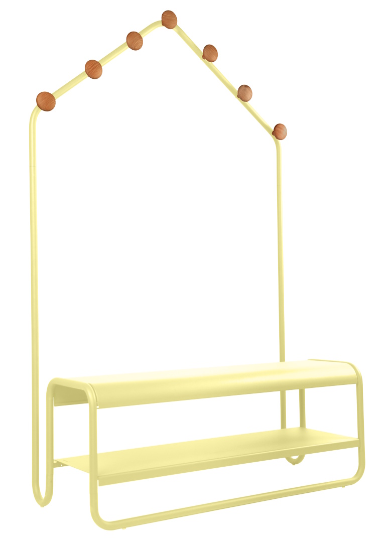 Funambule Coat rack bench Indoor Fermob