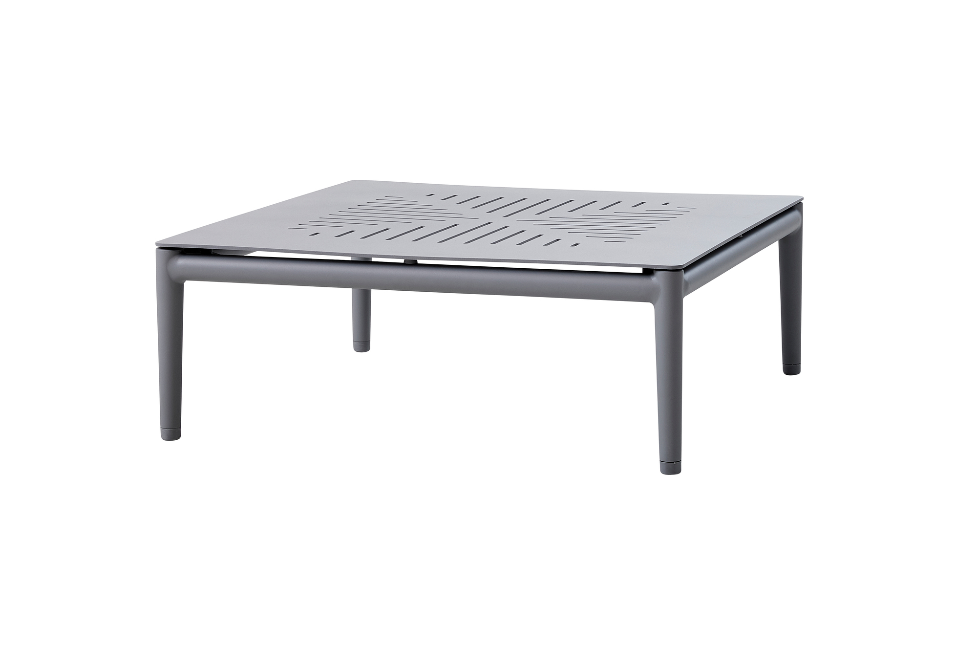 Conic Outdoor coffee table light grey Cane-Line