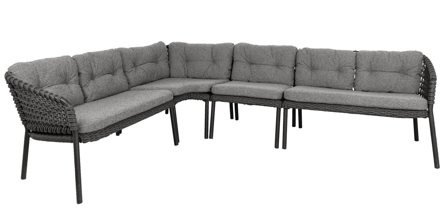 Ocean 2-seater sofa module left Sofa Outdoor Cane-Line 