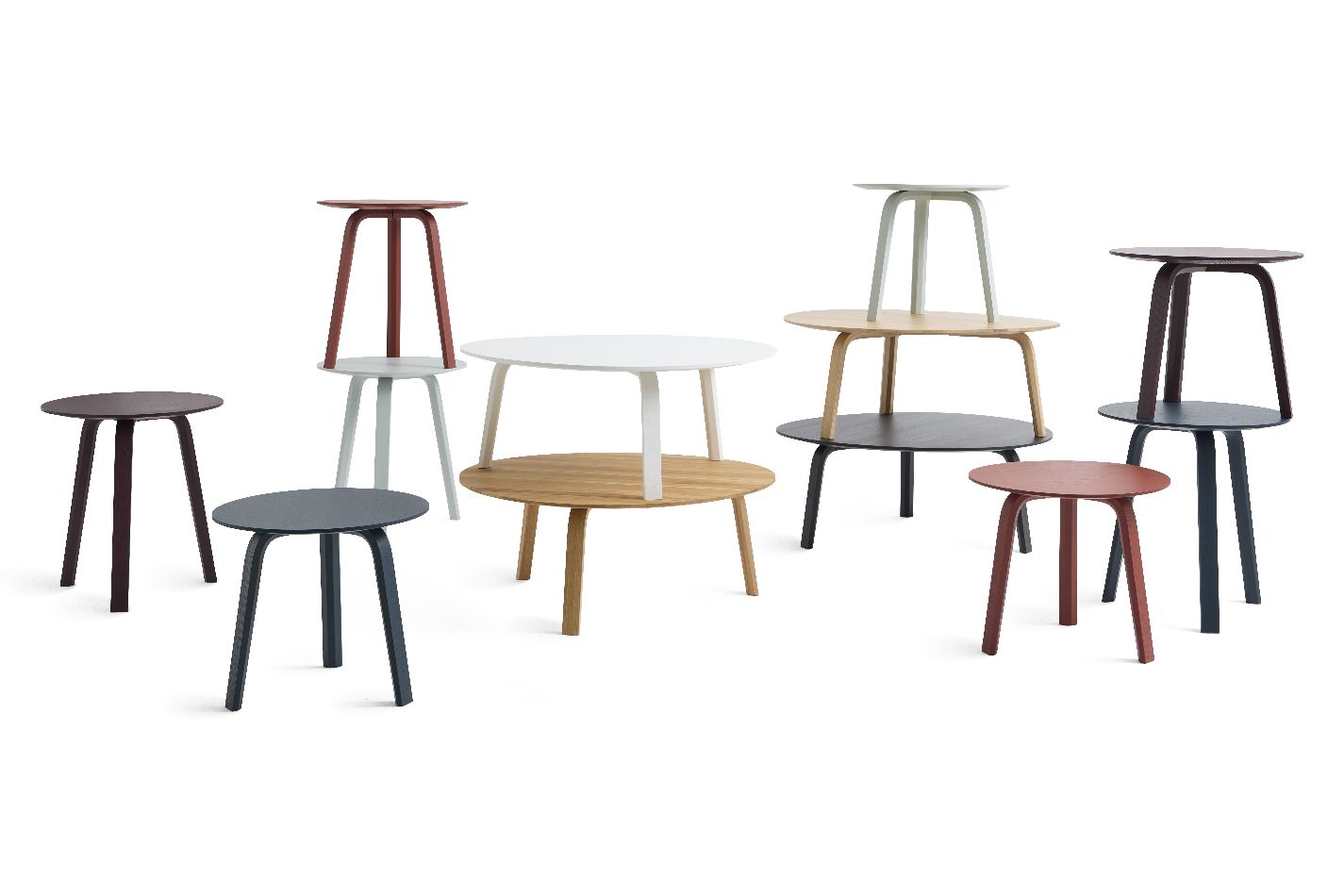Bella Coffee Table Side Table Ø 60 x H 39 cm Hay