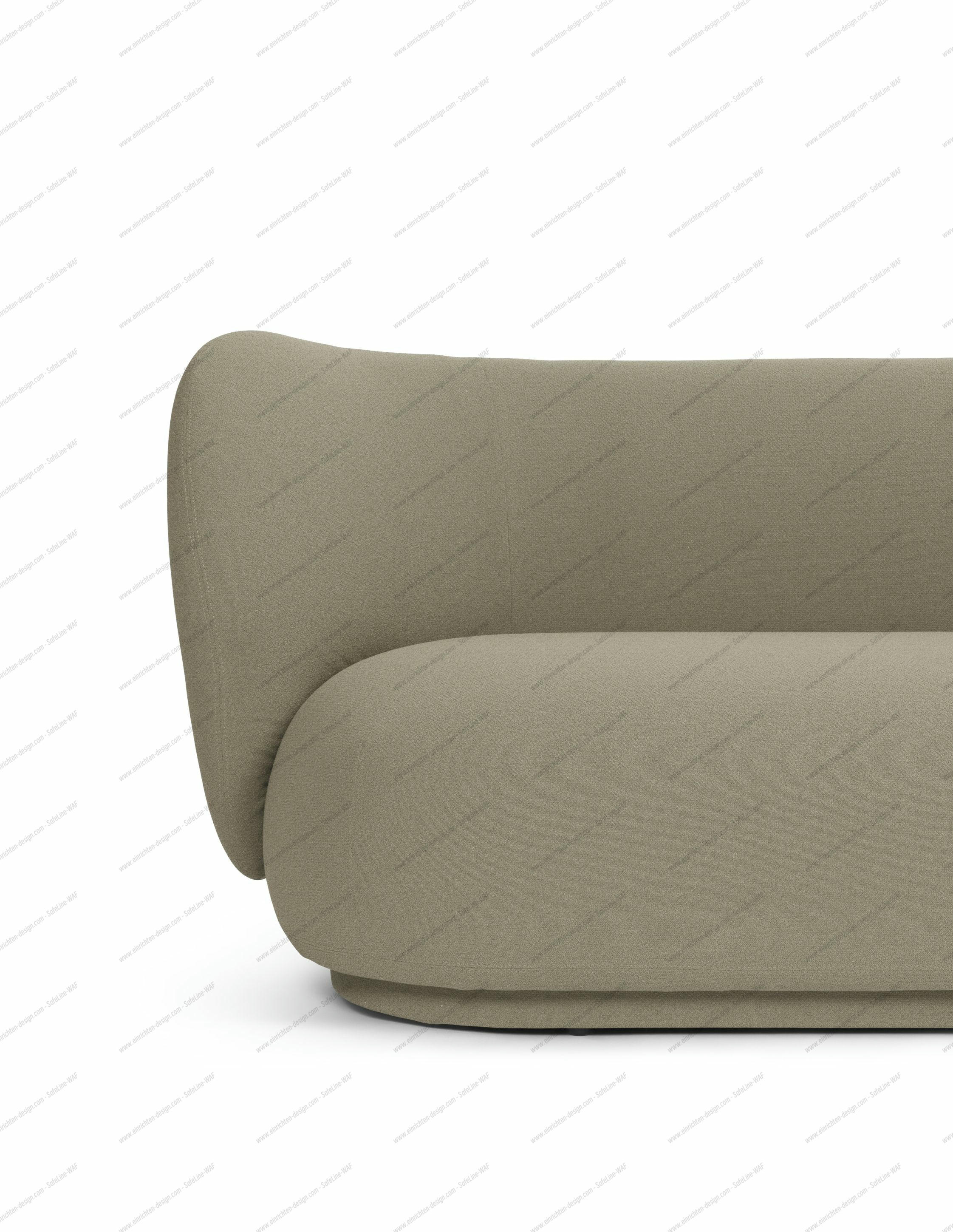 Rico Sofa 4-Seater Grain Cashmere Ferm Living