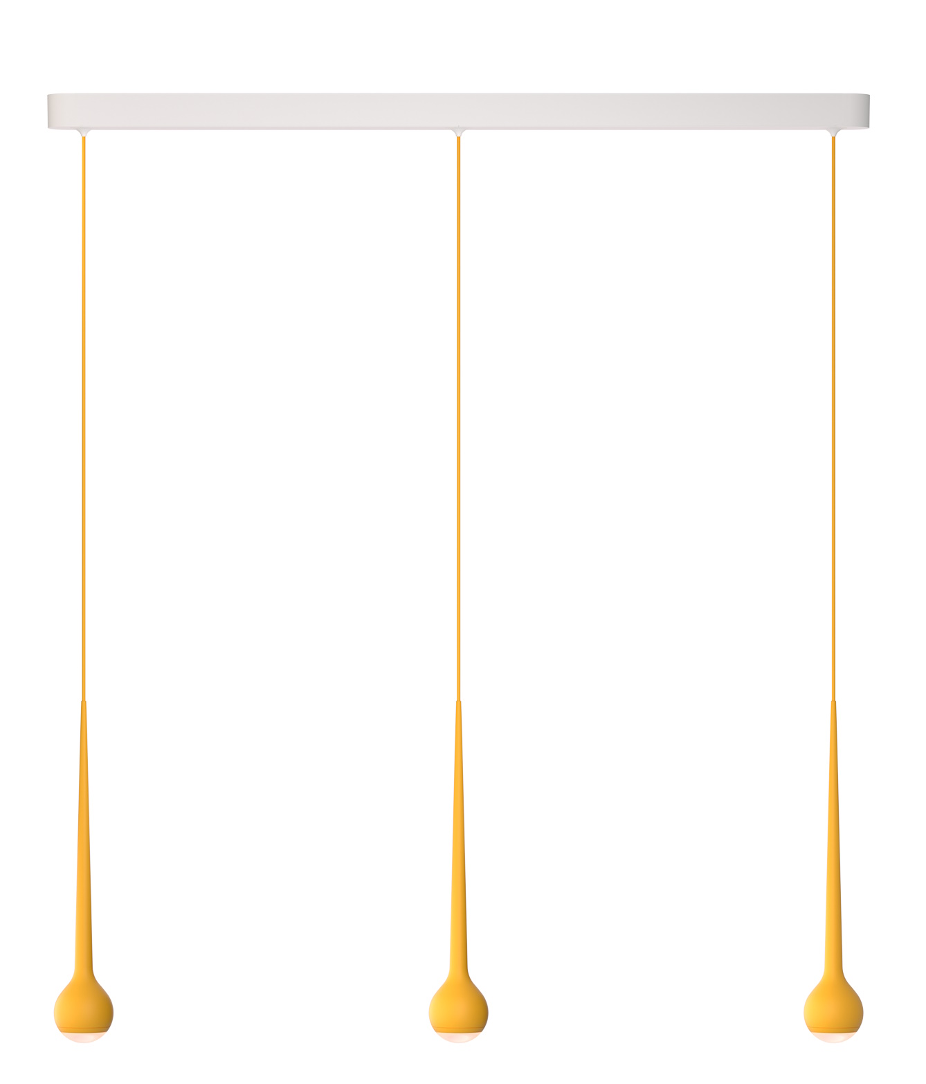 Falling Sun Trace pendant light Grau