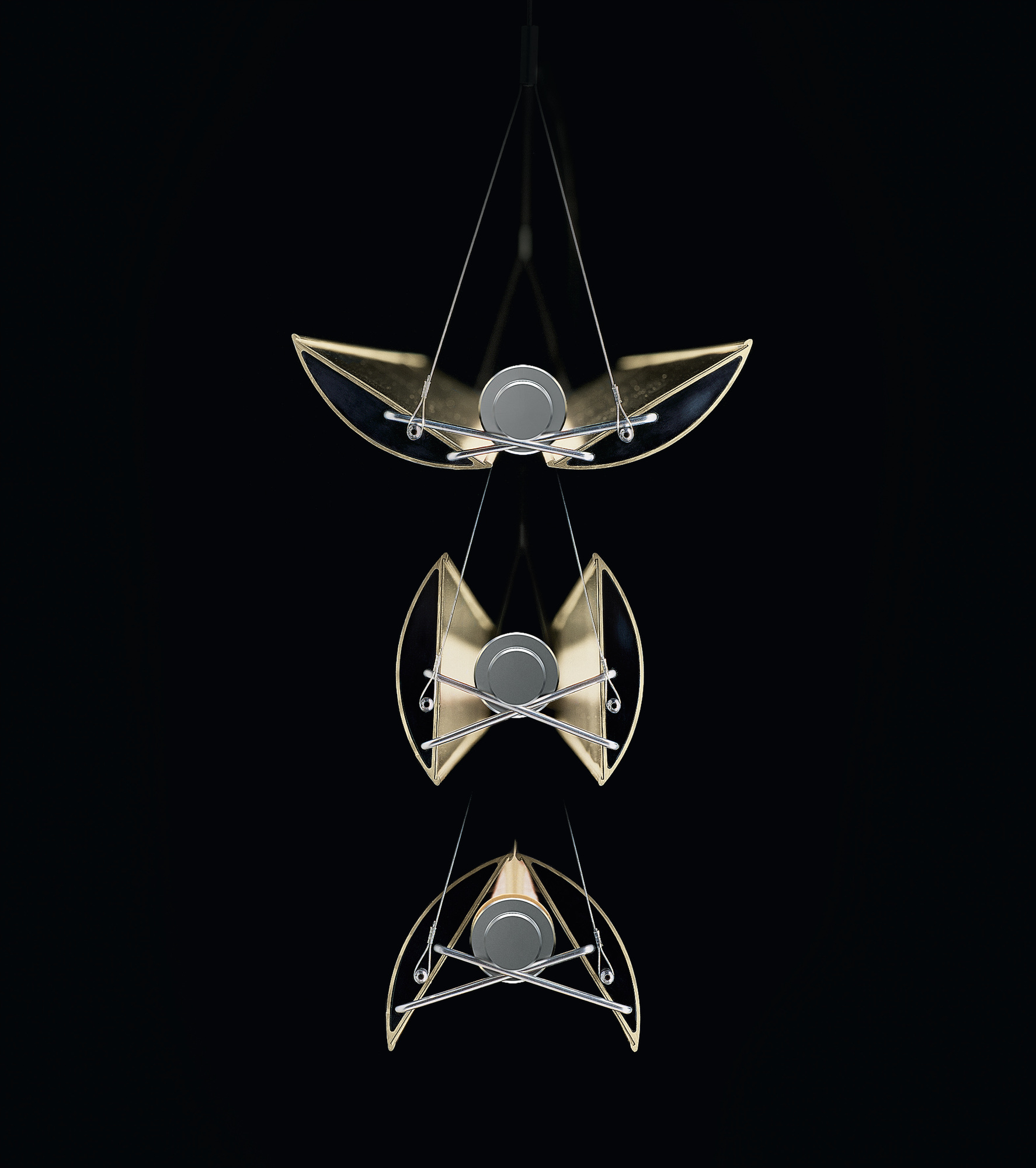 Updown 32 Pendant light Belux Black 2700K Dimmable