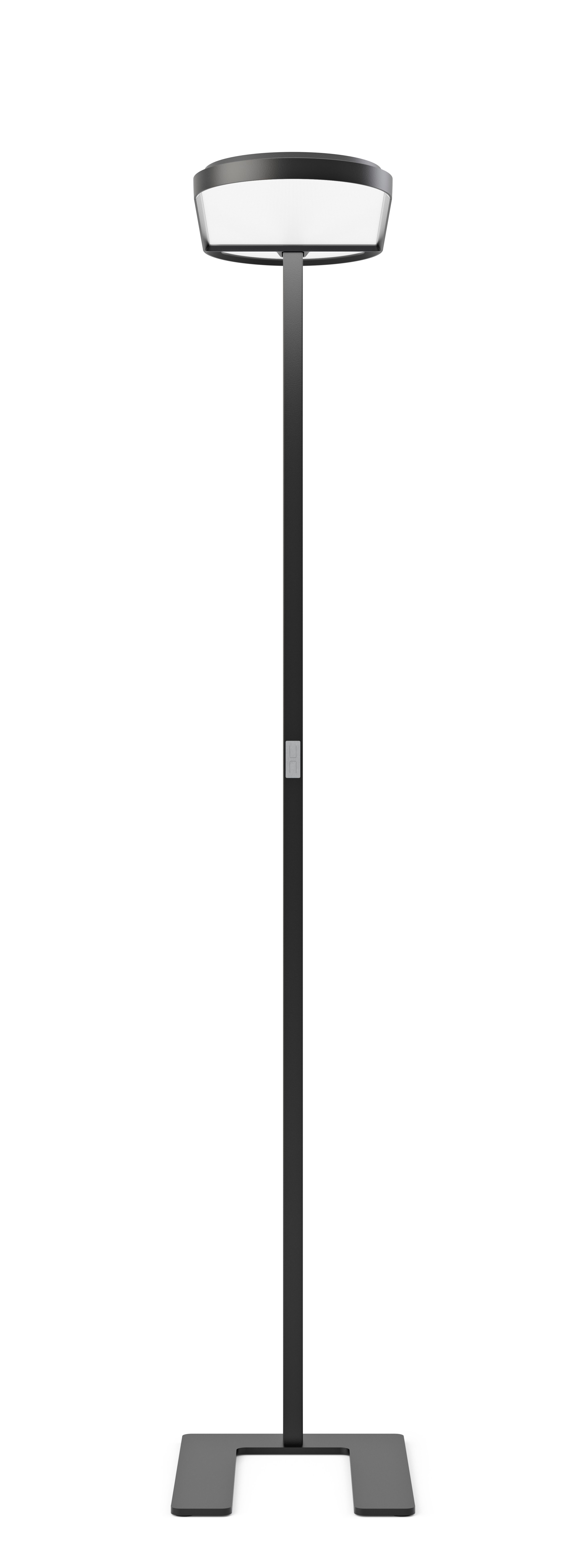 Kido Floor lamp U-base black 3000K Belux