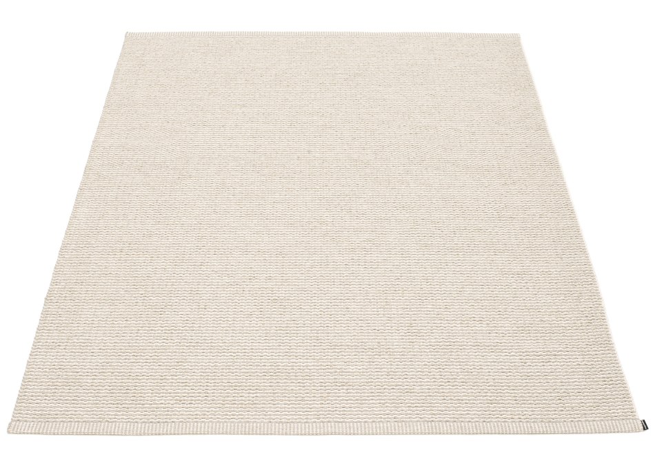 Mono Plastic Rug 230x320 cm Pappelina Linen - Vanilla
