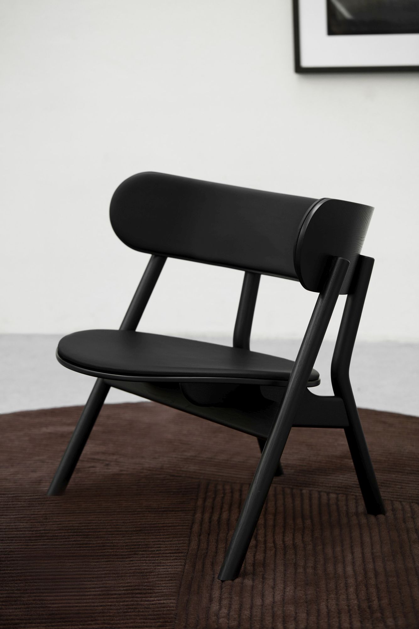 Oaki Lounge Chair with upholstery Northern