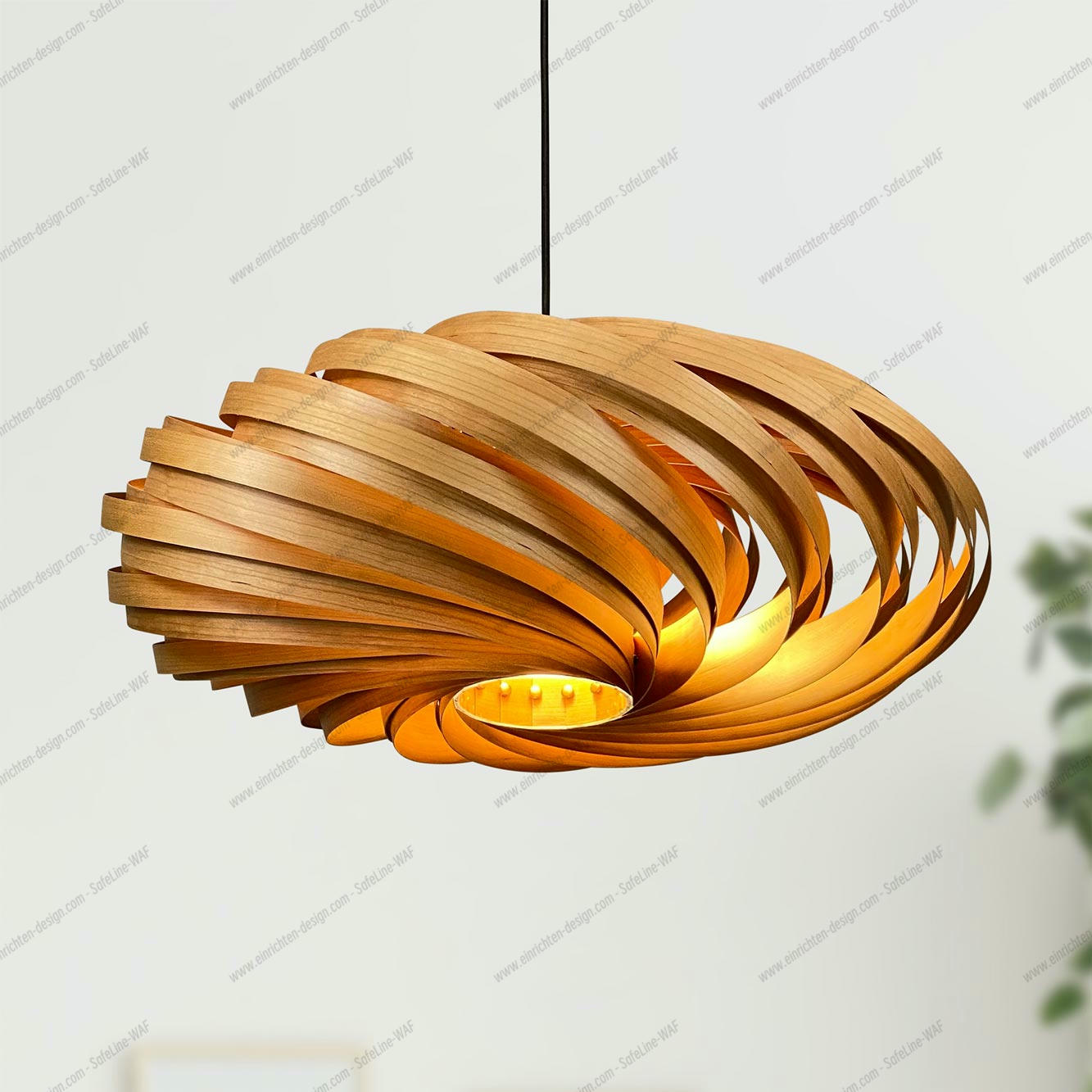 Veneria Pendant lamp Ø60 cm Cherry tree Gofurnit