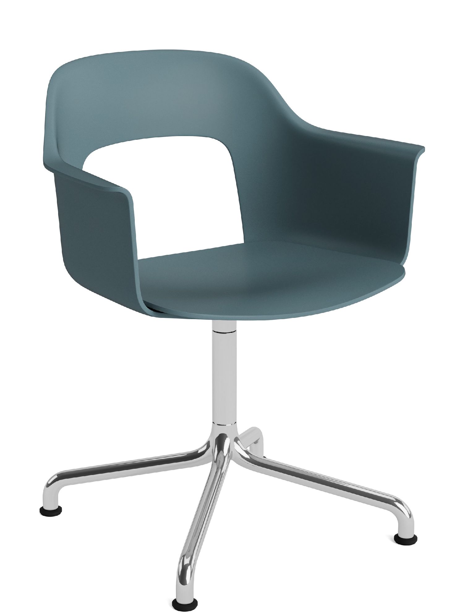 Layout Armchair 251 Armchair 4-star base swivel base with curved base Hay  