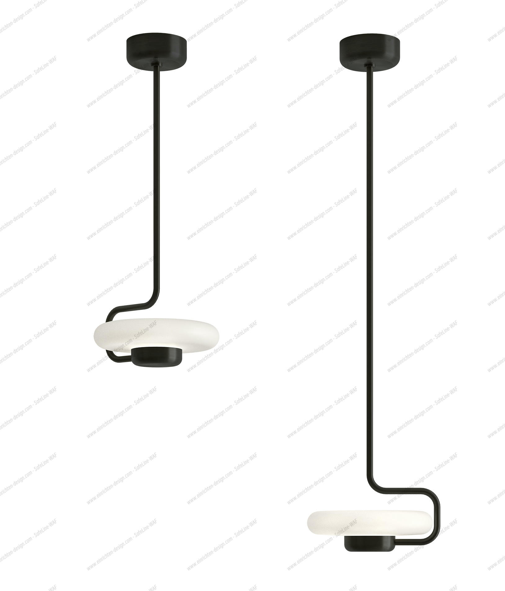 Tratto Pendant lamp black Kdln