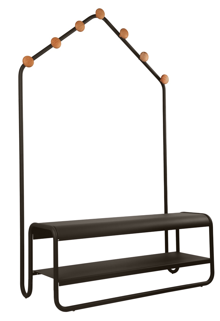 Funambule Coat rack bench Indoor Fermob