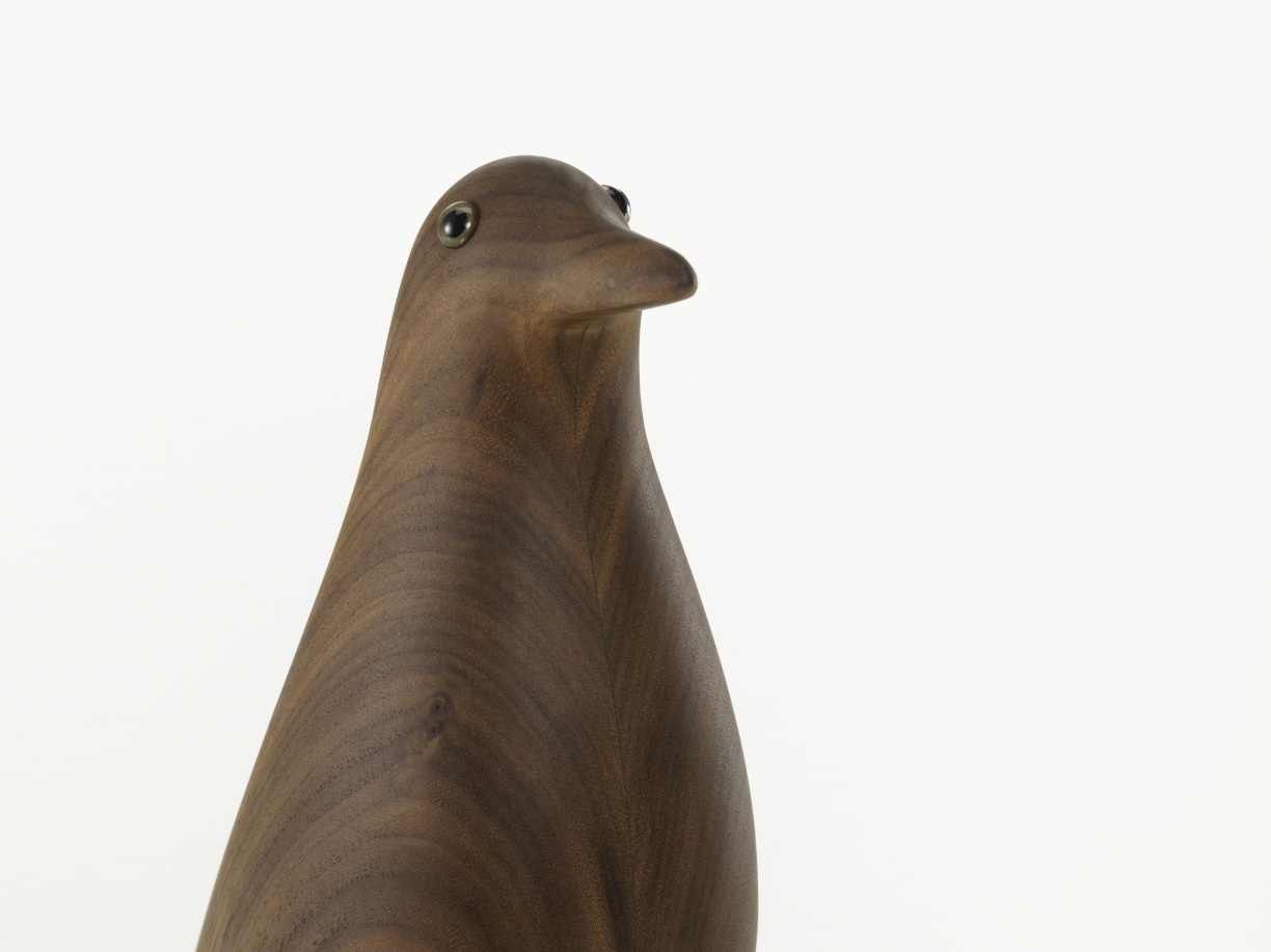 Eames House Bird Sculpture Walnut Vitra
