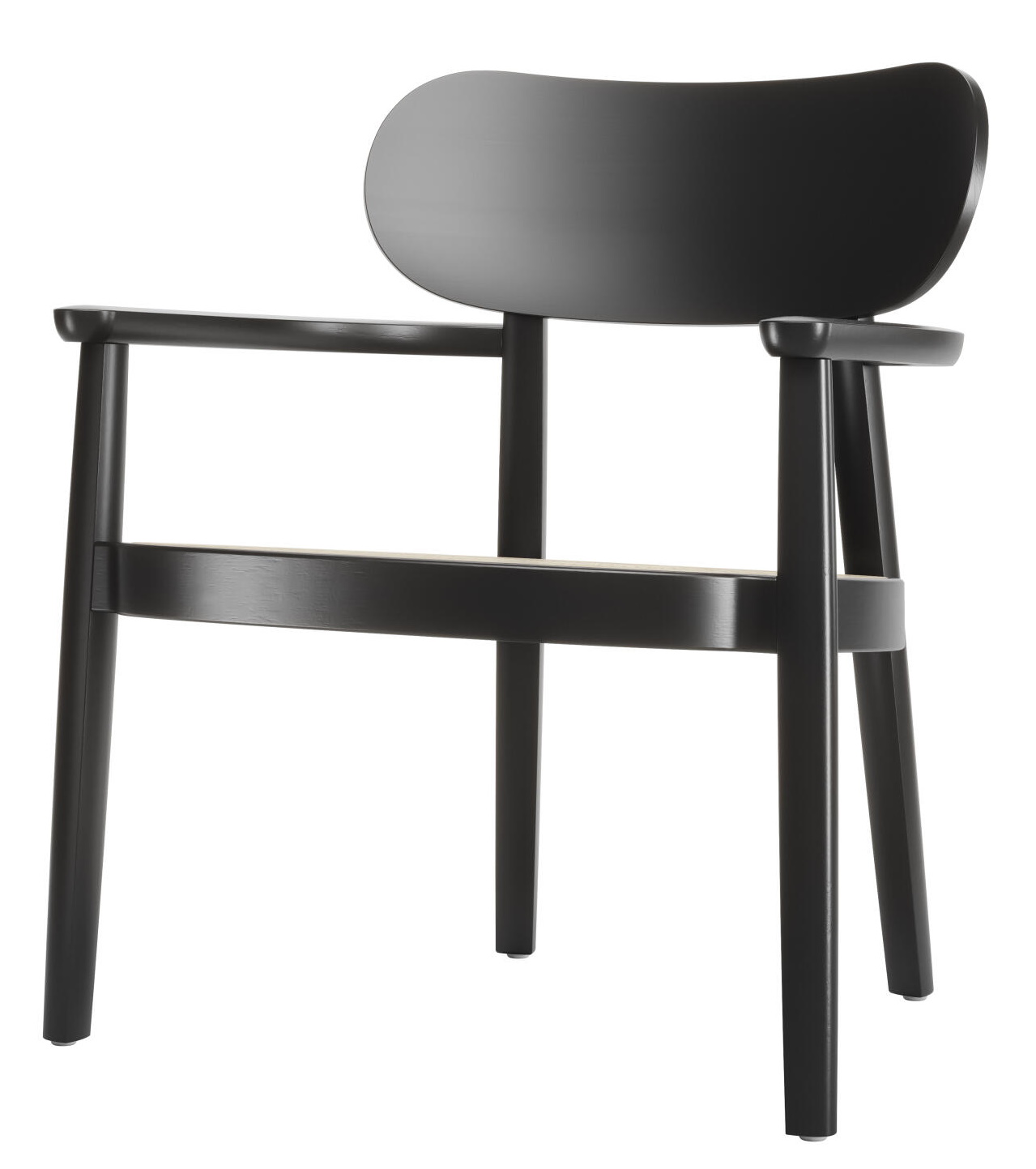 Wooden armchair with armrests 119 MF Thonet 