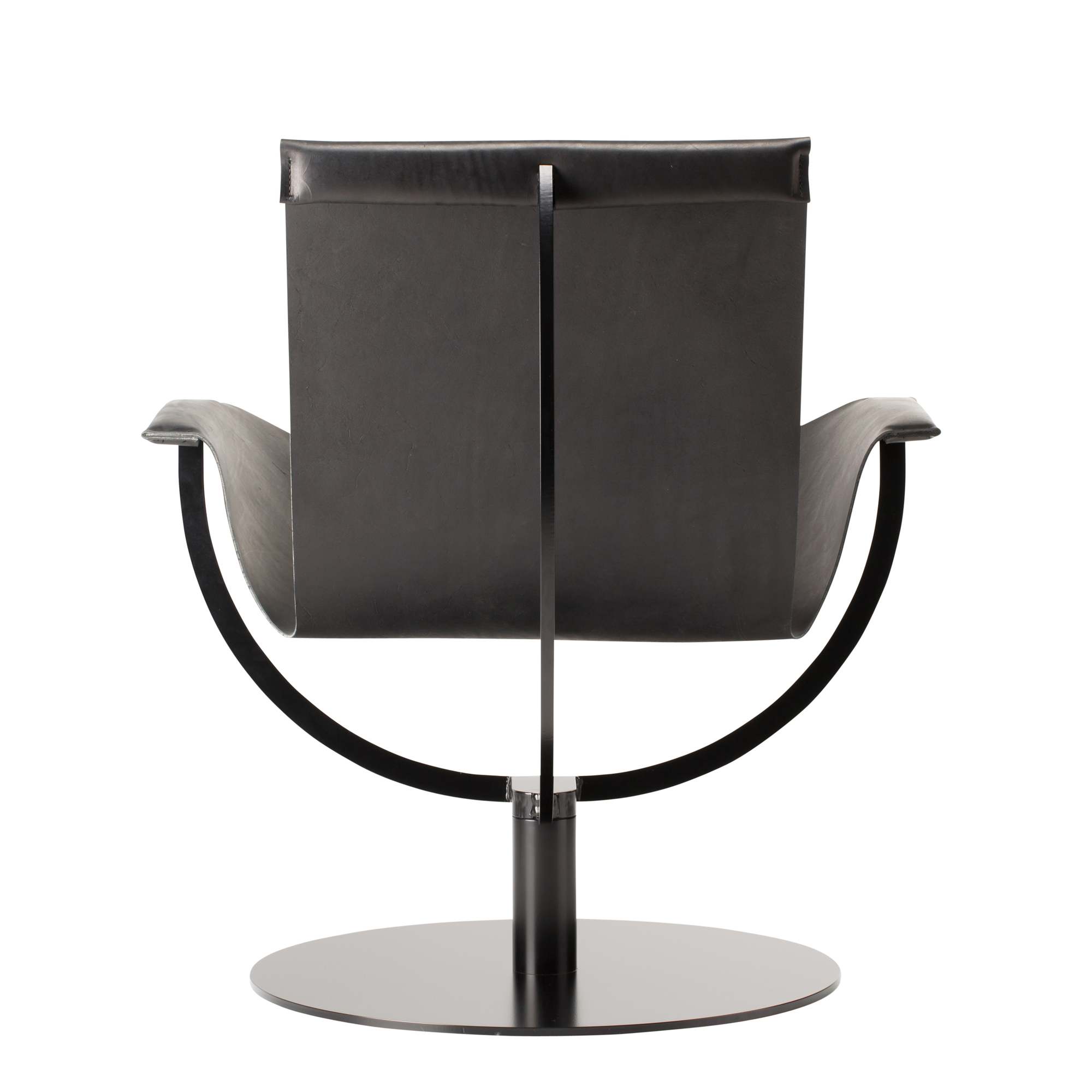 Arch Chair Armchair Core Leather Black Favius