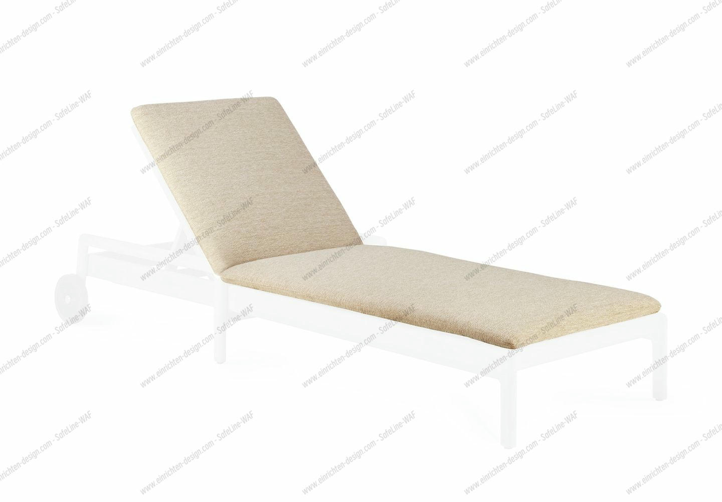 Jack Outdoor Adjustable Lounger Teak Ethnicraft Natural