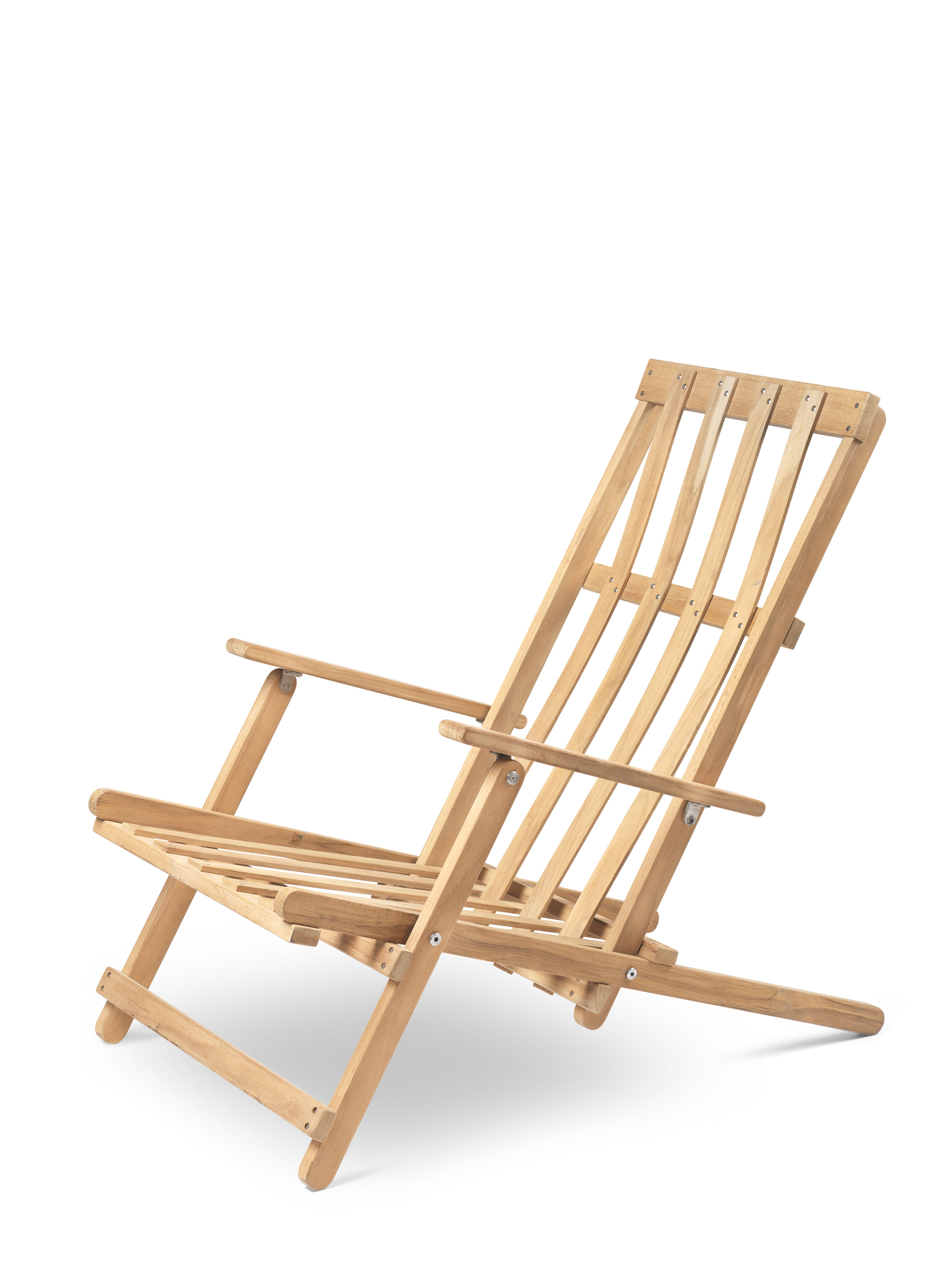 Mogensen deck chair incl. cushion outdoor Carl Hansen &amp; Søn