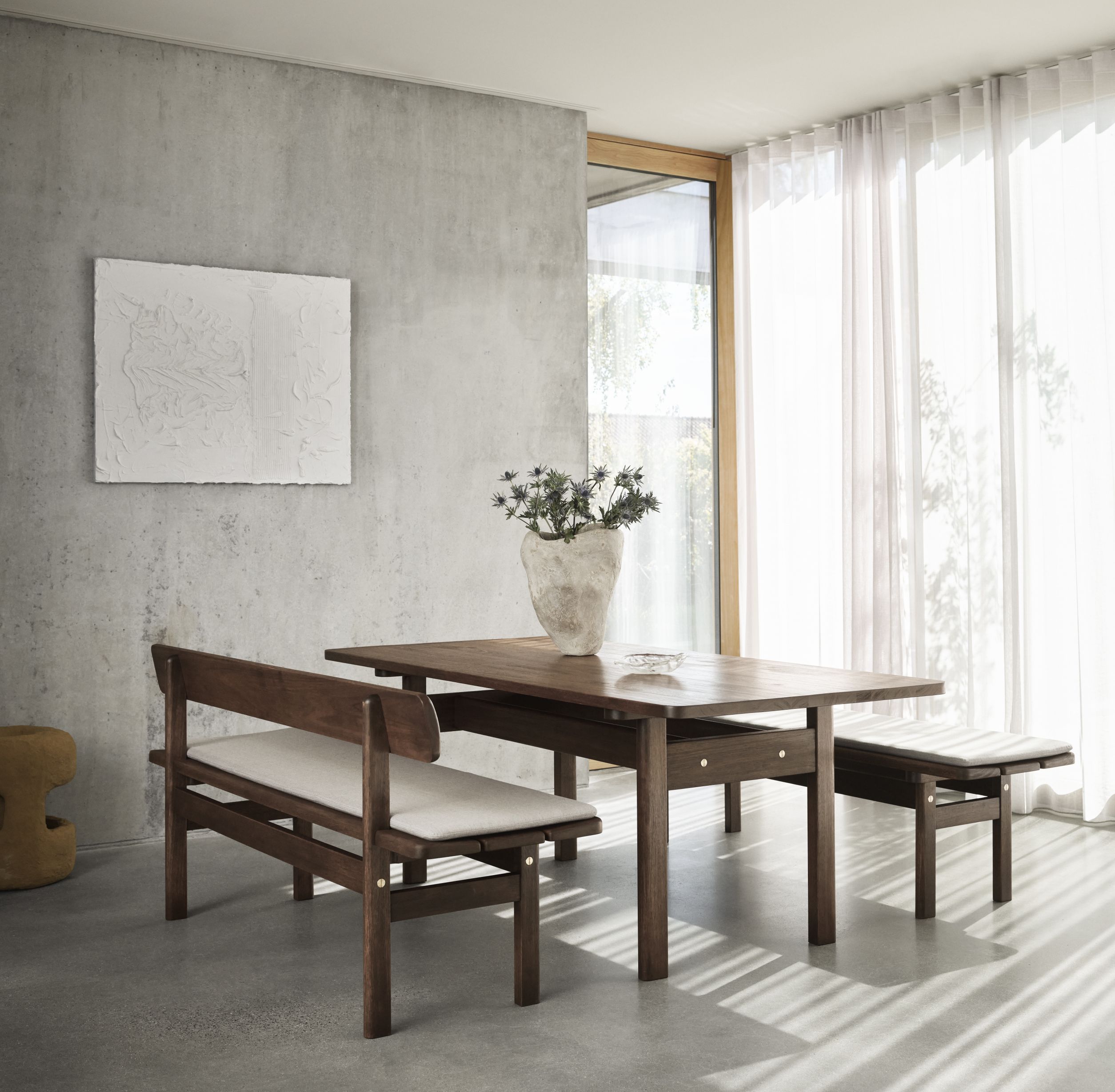 Asserbo Series Table Dark Oiled Eucalyptus Carl Hansen & Søn