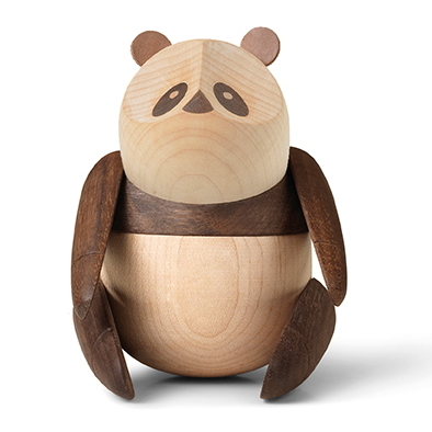 Panda wooden figure large Architectmade