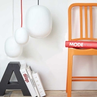 Superegg-lamp pendant Piet Hein