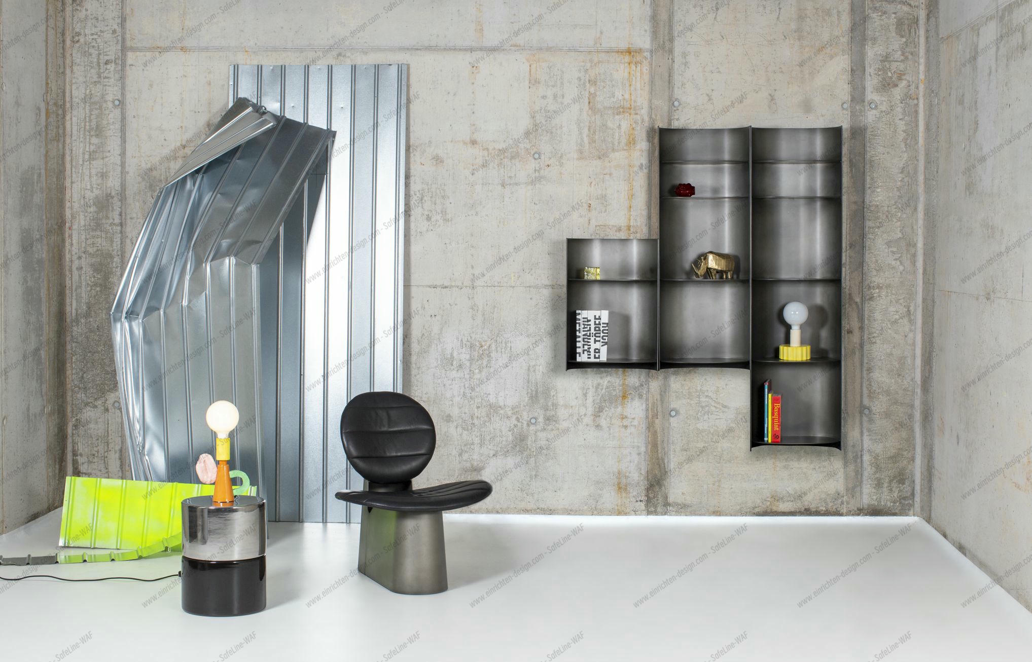 Como shelf small smoky grey Pulpo