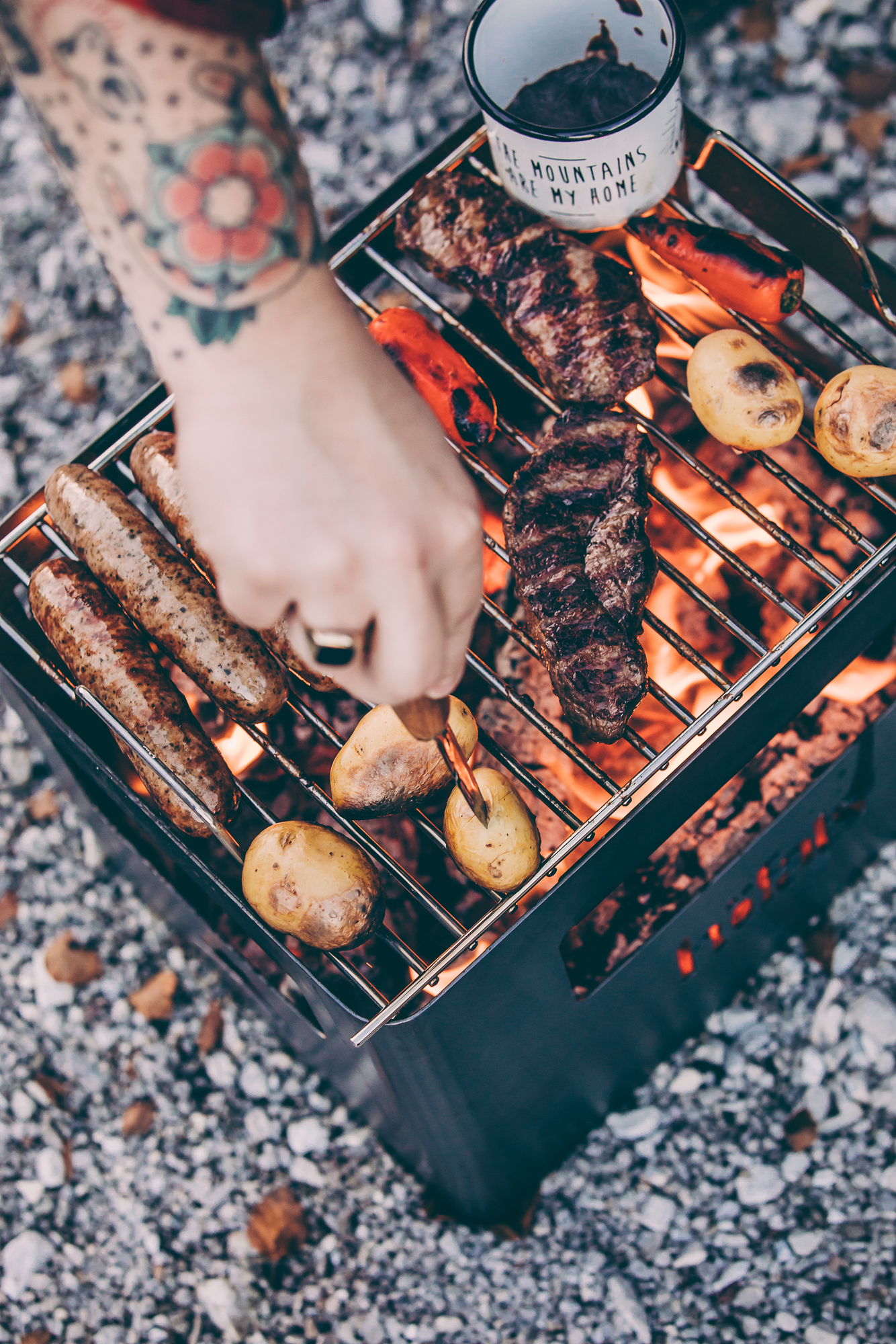 Beer Box grill rack höfats SINGLE PIECES