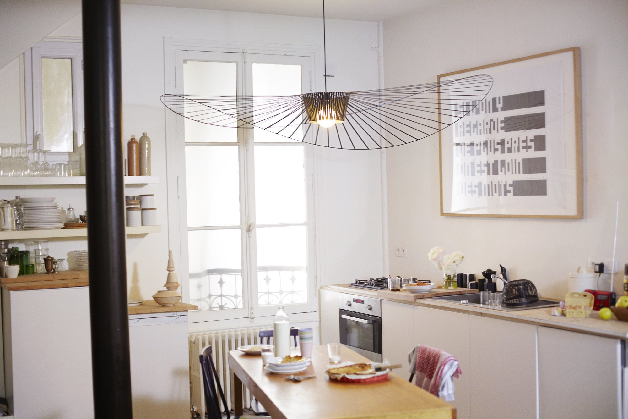 Vertigo Pendant Lamp Large White Petite Friture SINGLE Piece