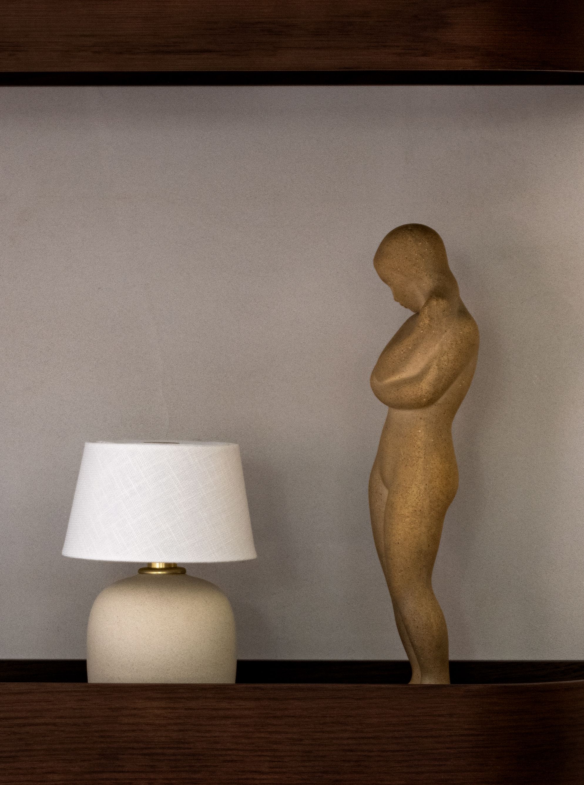 Torso portable table lamp Sand Battery light Audo