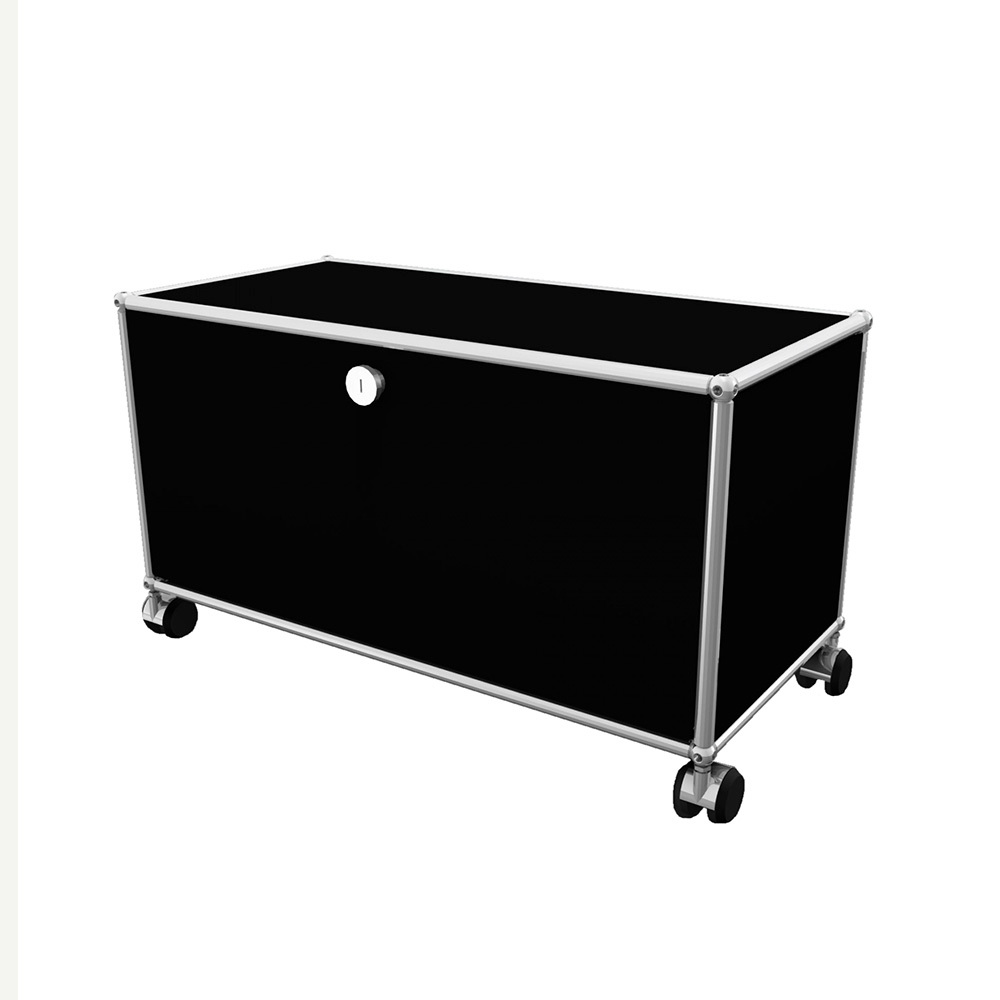 USM Haller TV-/Hi-Fi-Möbel graphitschwarz