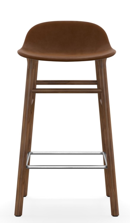 Form Barstool  H 65 cm Oak Upholstered Normann Copenhagen