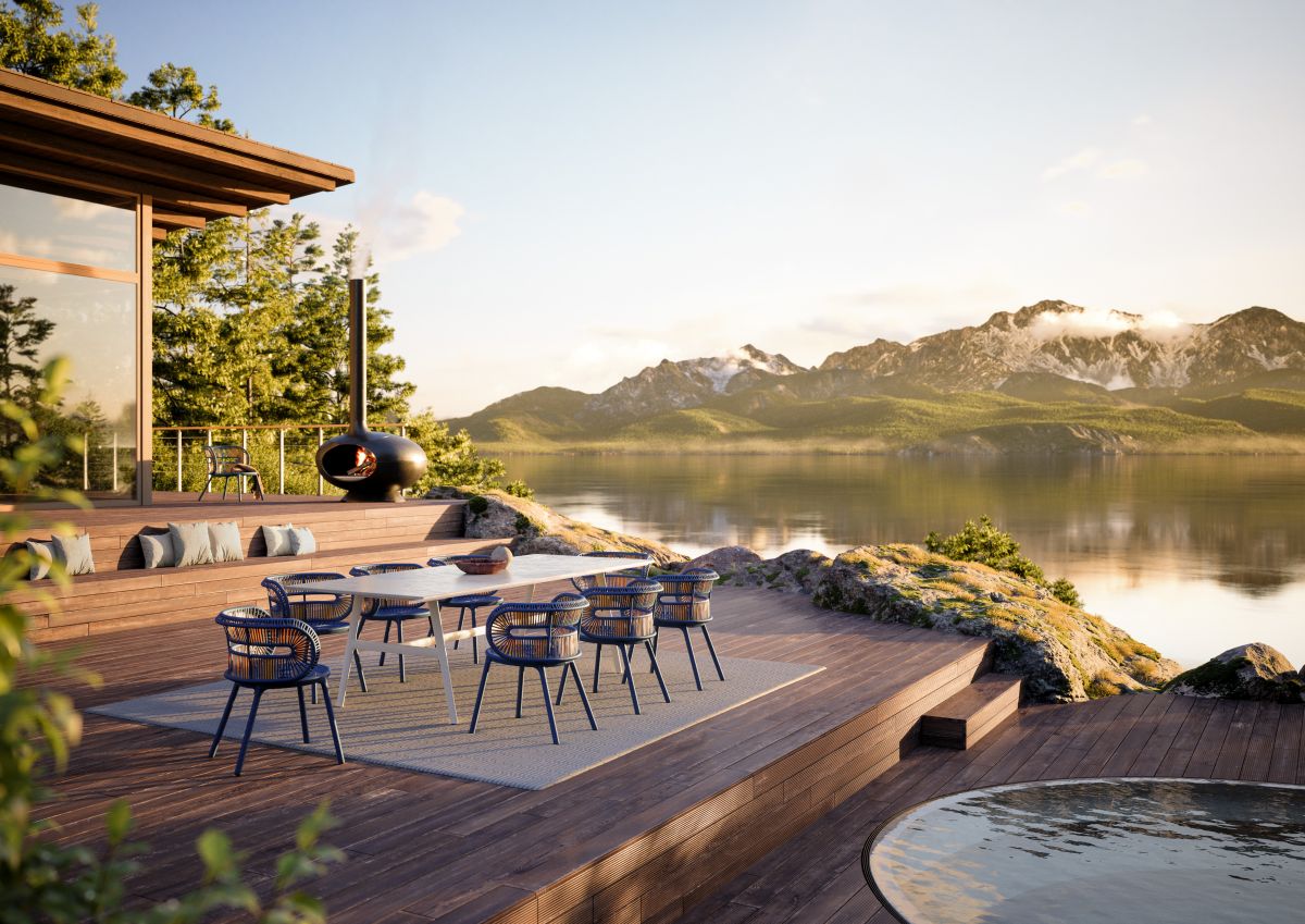 Cirql Nu Stool Outdoor Dedon